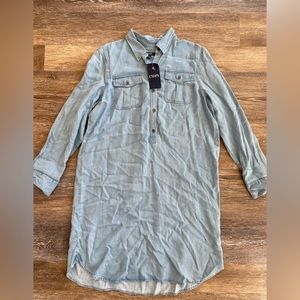 NWT Chaps denim dress